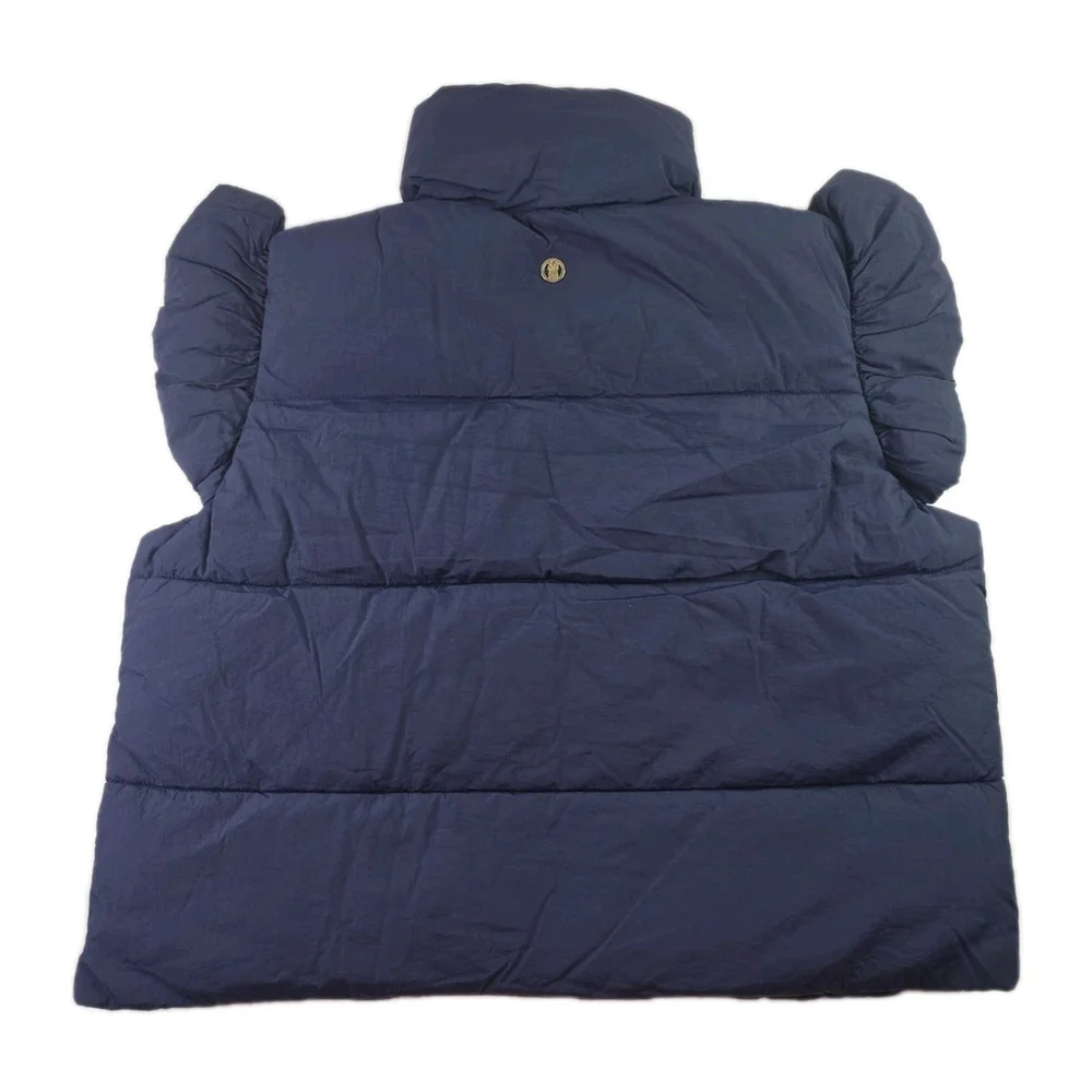 Simply Southern Navy Blue Full Zip Puffer Vest NWT Women's Size XL-XXL - Picture 2 of 5
